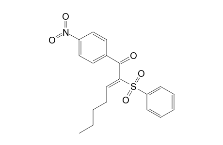 (Z)-1-(4-Nitroenzoyl)-1-(phenylsulfonyl)-1-hexene