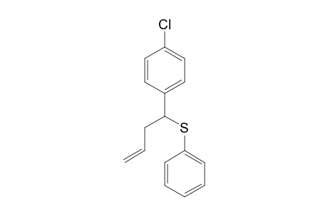 (1-(4-Chlorophenyl)but-3-enyl)(phenyl)sulfane