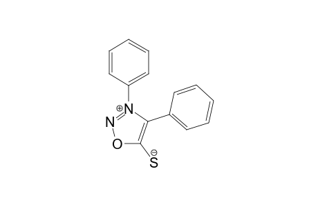 1,2,3-Oxadiazolium, 5-mercapto-3,4-diphenyl-, hydroxide, inner salt