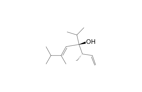 (3S,4S,5E)-3,6,7-trimethyl-4-propan-2-yl-4-octa-1,5-dienol