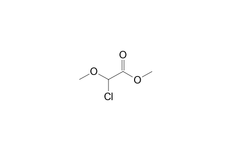 Acetic acid, chloromethoxy-, methyl ester