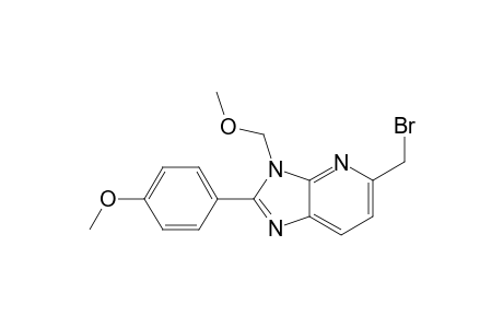 2-(p-Methoxyphenyl)-3-(methoxymethyl)-5-(bromomethyl)-3H-imidazo[4,5-b]pyridine