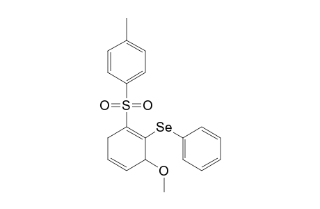 3-Methoxy-2-phenylseleno-1-(p-toluenesulfonyl)-1,4-cyclohexadiene