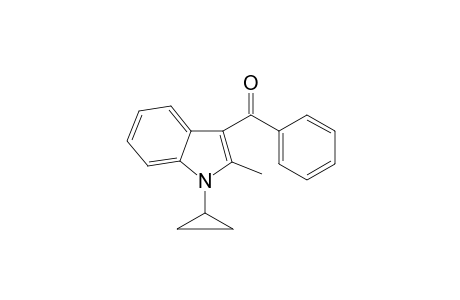 3-Benzoyl-1-cyclopropyl-2-methylindole