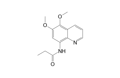8-(N-Ethanoylamido)-5,6-dimethoxyquinoline