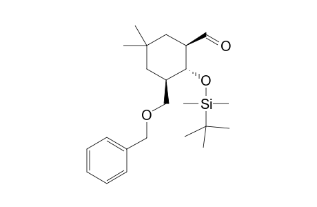 rac-[(1R,2R,3R)-3-[(Benzyloxy)methyl]-2-(tert-butyldimethylsilyl)oxy]-5,5-dimethylcyclohexane-1-carbaldehyde]