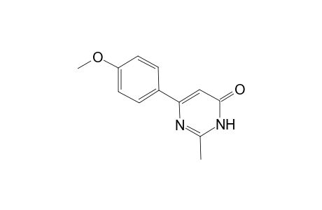 6-(4-Methoxyphenyl)-2-methylpyrimidin-4(3H)-one
