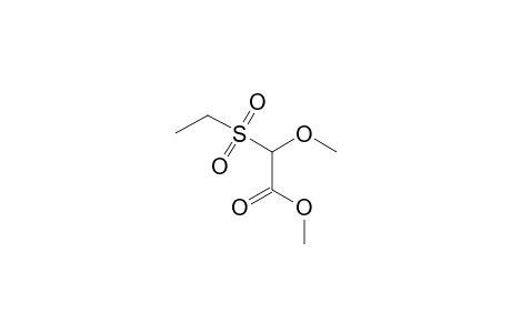 Methyl 2-(ethylsulfonyl)-2-methoxyacetate