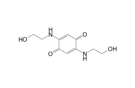 2,5-Cyclohexadiene-1,4-dione, 2,5-bis[(2-hydroxyethyl)amino]-