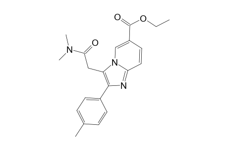 Zolpidem - metabolite III derivatized with diazomethane - first isomer acetylated