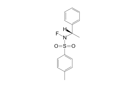 N-FLUORO-N-(S)-(1-PHENYLETHYL)-PARA-TOLUENESULFONAMIDE