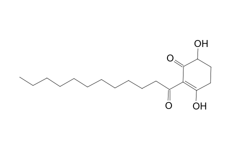 2-Dodecanoyl-3,6-dihydroxy-2-cyclohexen-1-one