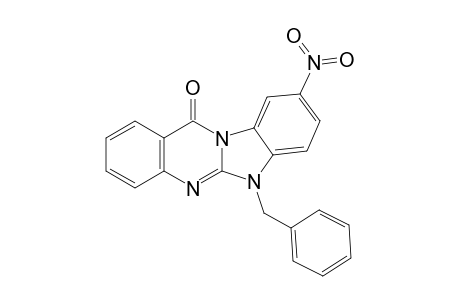 6-benzyl-9-nitrobenzo[4,5]imidazo[2,1-b]quinazolin-12(6H)-one