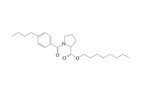 L-Proline, N-(4-butylbenzoyl)-, octyl ester