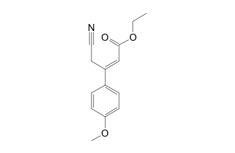 (E)-4-CYANO-3-(4-METHOXYPHENYL)-2-BUTENOIC-ACID-ETHYLESTER