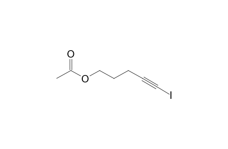 5-iodanylpent-4-ynyl ethanoate