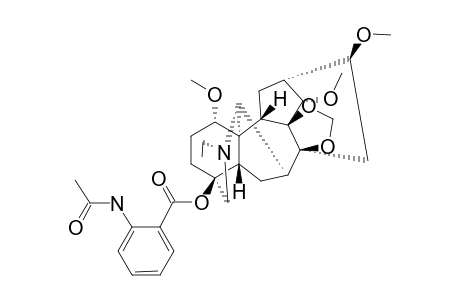 8,9-METHYLENEDIOXYLAPPACONITINE