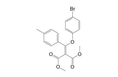 Dimethyl-(.alpha.-(p-bromophenoxy)-p-methylbenzylidene)malonate