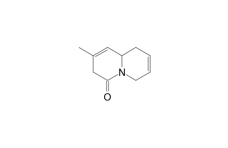 (+-)-2-Methyl-3,6,9,9a-tetrahydroquinolizin-4-one
