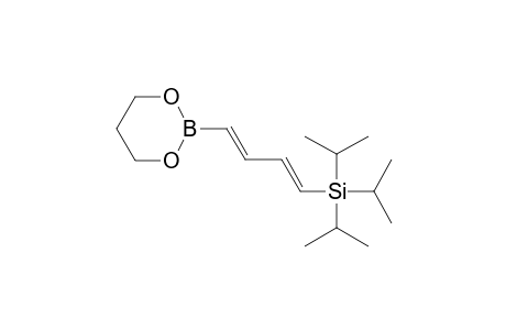 1-(Triisopropylsilyl)-4-(1',3'-dioxaborinan-2'-yl)buta-1,3-diene