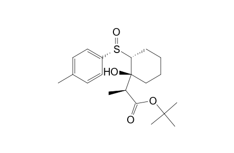 [1'S,1S,2R,(S)R]1-[1'-(tert-Butoxycarbonyl)ethyl]-2-(p-tolylsulfinyl)cyclohexanol
