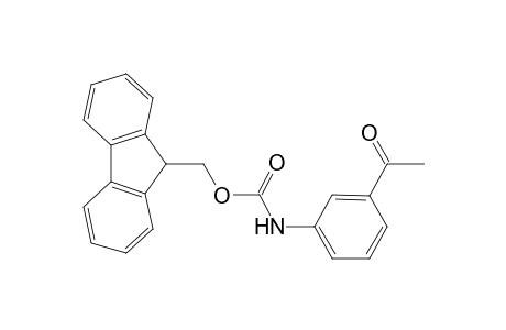 (3-acetyl-phenyl)-carbamic acid 9H-fluoren-9-ylmethyl ester