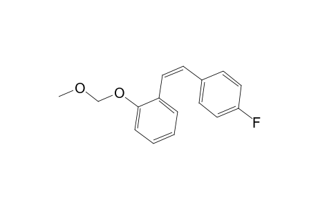 1-[(Z)-2-(4-Fluorophenyl)ethenyl]-2-(methoxymethoxy)benzene