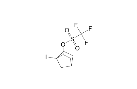 Methanesulfonic acid, trifluoro-, 1-iodobicyclo[2.2.1]hept-2-yl ester, endo-