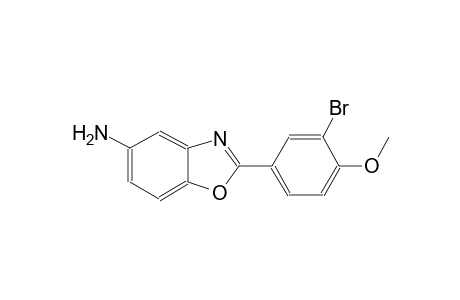 5-benzoxazolamine, 2-(3-bromo-4-methoxyphenyl)-