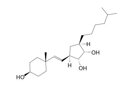 (1S,2R,3R,5R)-3-[(E)-2-(4-Hydroxy-1-methyl-cyclohexyl)-vinyl]-5-(5-methyl-hexyl)-cyclopentane-1,2-diol