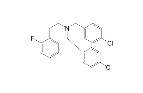 N.N-Bis(4-chlorobenzyl)-2-fluorophenethylamine