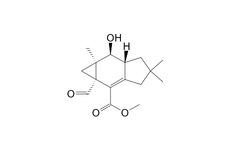 (1aR,5aR,6S,6aR)-1a-formyl-6-hydroxy-4,4,6a-trimethyl-3,5,5a,6-tetrahydro-1H-cyclopropa[f]indene-2-carboxylic acid methyl ester