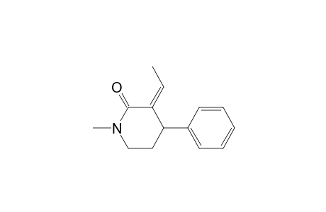 2-Piperidinone, 3-ethylidene-1-methyl-4-phenyl-