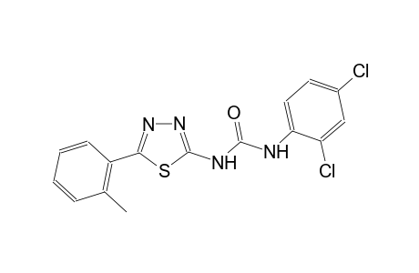 N-(2,4-dichlorophenyl)-N'-[5-(2-methylphenyl)-1,3,4-thiadiazol-2-yl]urea