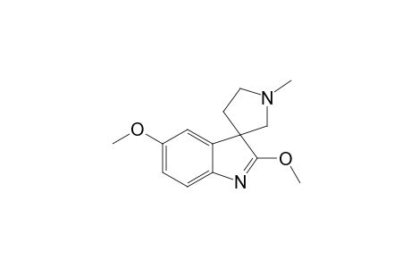 2,5-dimethoxy-1'-methylspiro[indole-3,3'-pyrrolidine]