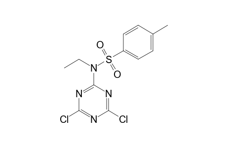 2,3-DICHLORO-1-(N-ETHYL-4-METHYLBENZENESULFONAMIDO)-1,3,5-TRIAZINE