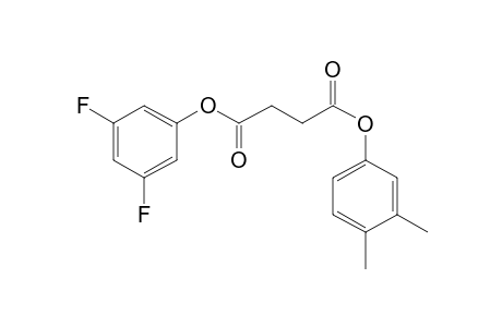 Succinic acid, 3,5-difluorophenyl 3,4-dimethylphenyl ester