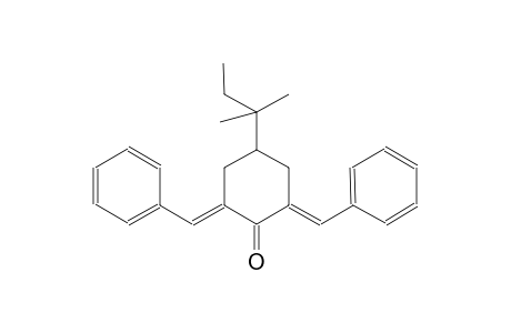 (2E,6E)-2,6-dibenzylidene-4-tert-pentylcyclohexanone