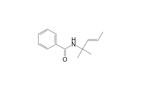Benzamide, N-(1,1-dimethyl-2-butenyl)-, (E)-