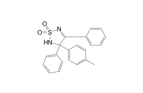 4-(p-Tolyl)-3,4-diphenyl-1,2,5-thiadiazoline 1,1-dioxide