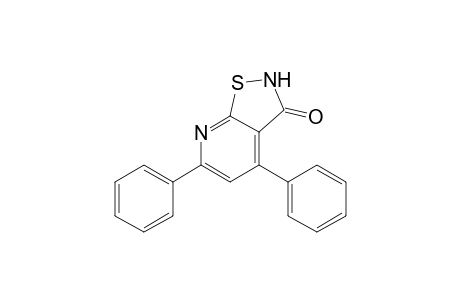 4,6-Diphenyl-3-isothiazolo[5,4-b]pyridinone