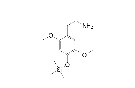 2,5-Dimethoxy-4-hydroxyamphetamine TMS