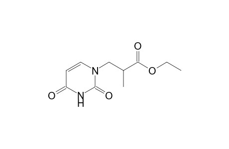 3-(2,4-diketopyrimidin-1-yl)-2-methyl-propionic acid ethyl ester