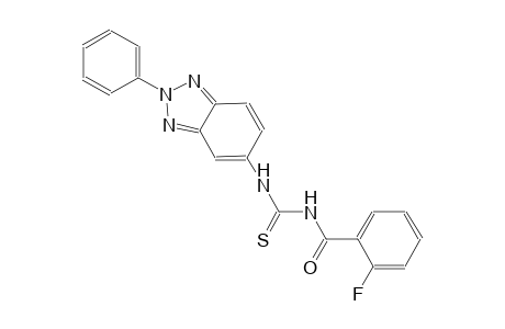 thiourea, N-(2-fluorobenzoyl)-N'-(2-phenyl-2H-1,2,3-benzotriazol-5-yl)-