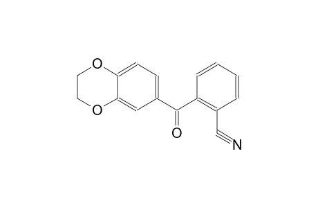benzonitrile, 2-[(2,3-dihydro-1,4-benzodioxin-6-yl)carbonyl]-
