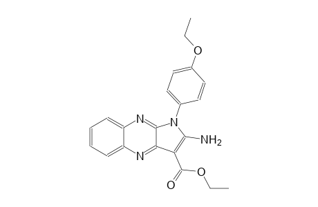 ethyl 2-amino-1-(4-ethoxyphenyl)-1H-pyrrolo[2,3-b]quinoxaline-3-carboxylate