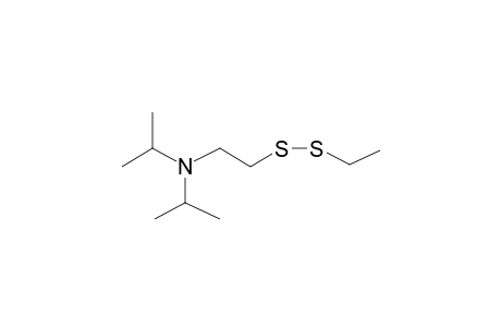 2-Diisopropylaminoethyl ethyl disulfide