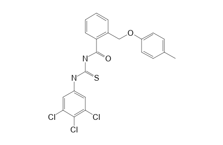 2-[(4-METHYLPHENOXY)-METHYL]-N-(3,4,5-TRICHLOROPHENYLCARBAMOTHIOYL)-BENZAMIDE