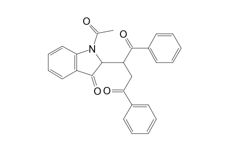1-Acetyl-2-(1,2-dibenzoylethyl)-1,2-dihydro-3H-indol-3-one
