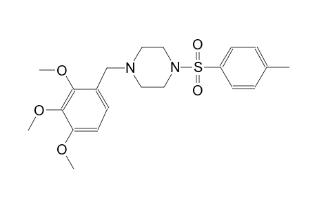1-[(4-methylphenyl)sulfonyl]-4-(2,3,4-trimethoxybenzyl)piperazine